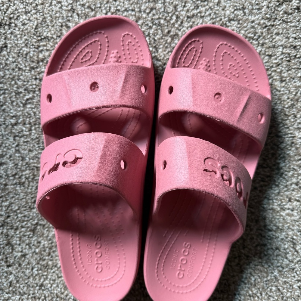 CROCS Baya Platform Sandal Pink Women’s size 9
